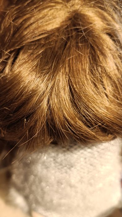 Peruka damska brąz karmelowy