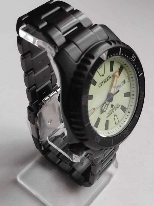 Акція!Новий Citizen Promaster Dive Automatic Calendar Black NY0155-58X