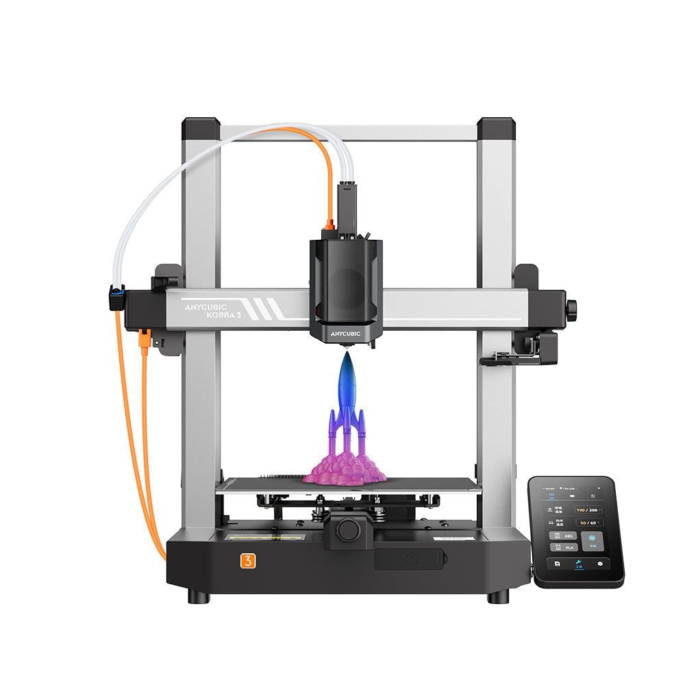 Anycubic Kobra 3 Combo – Impressora 3D com Nivelamento Automático