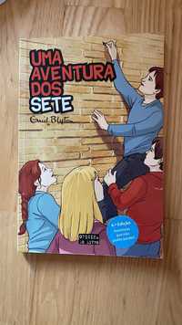 livro uma aventura dos 7