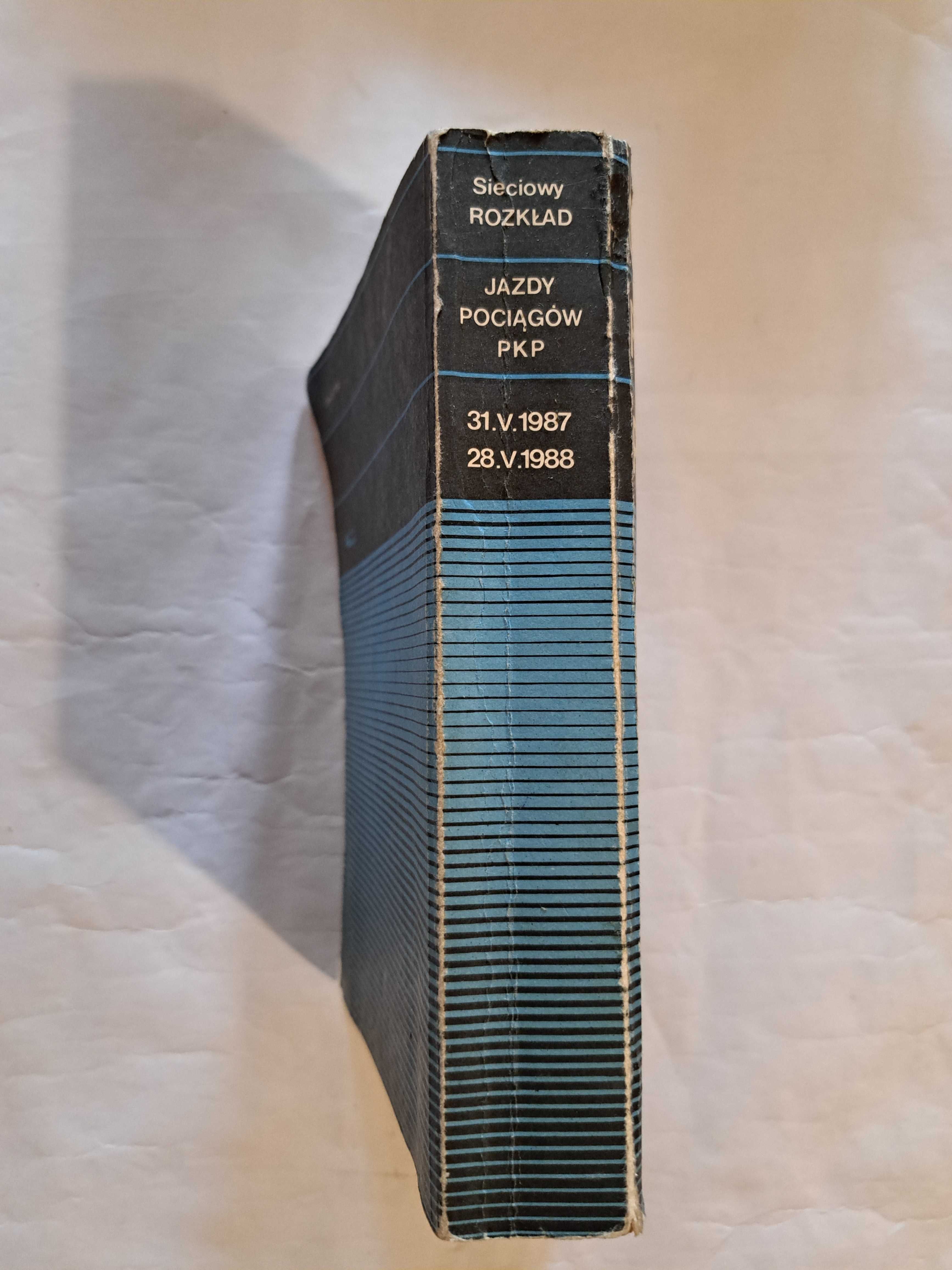 Sieciowy Rozkład Jazdy Pociągów PKP - 31.V.1987-28.V.1988