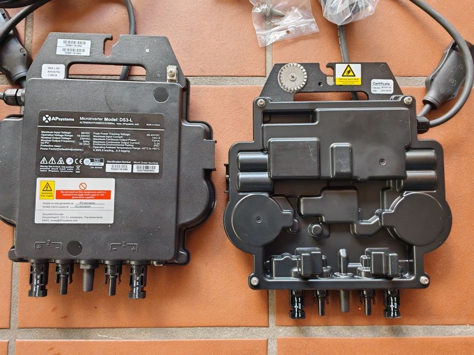 Kit de 6 paineis fotovoltaicos para telhado de telha - NOVO