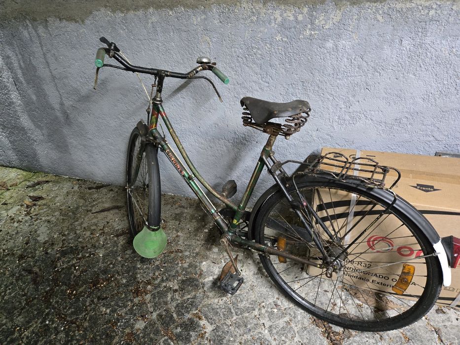 Biçicleta pasteleira com mudanças