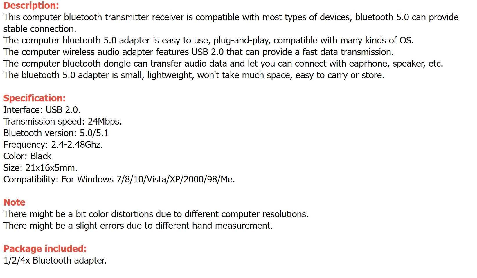 USB-адаптер мережі WiFi TP-Link TL-WN727N та Bluetooth