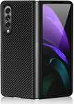 FTRONGRT etui do Samsung Galaxy Z Fold 3 pancerne mocne czarne carbon