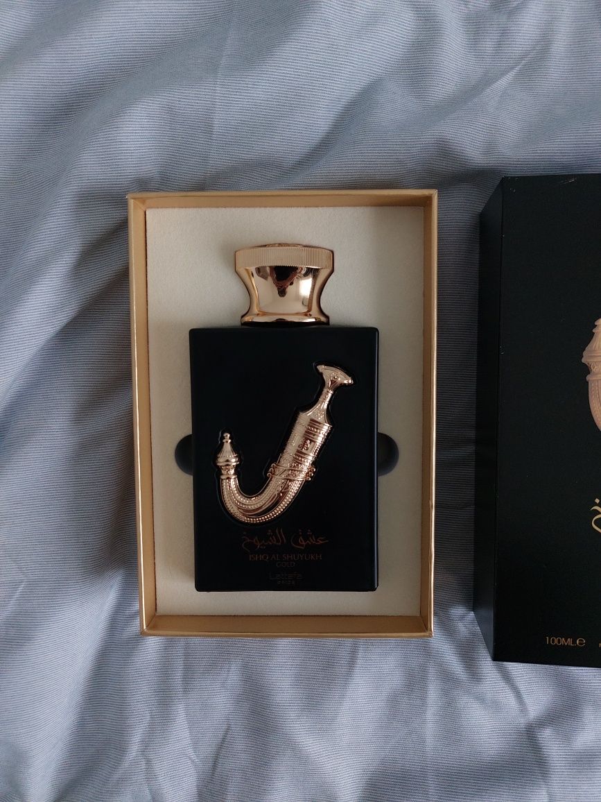 Perfumy Lataffa Ishq Al Shuyukh gold złote 100ml