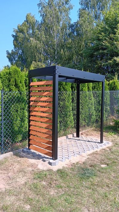 Wiata metalowa na drewno, narzędzia