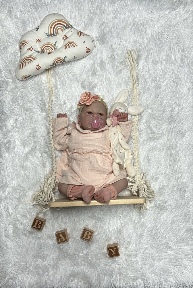 Bebe reborn realista 45cm 2kg