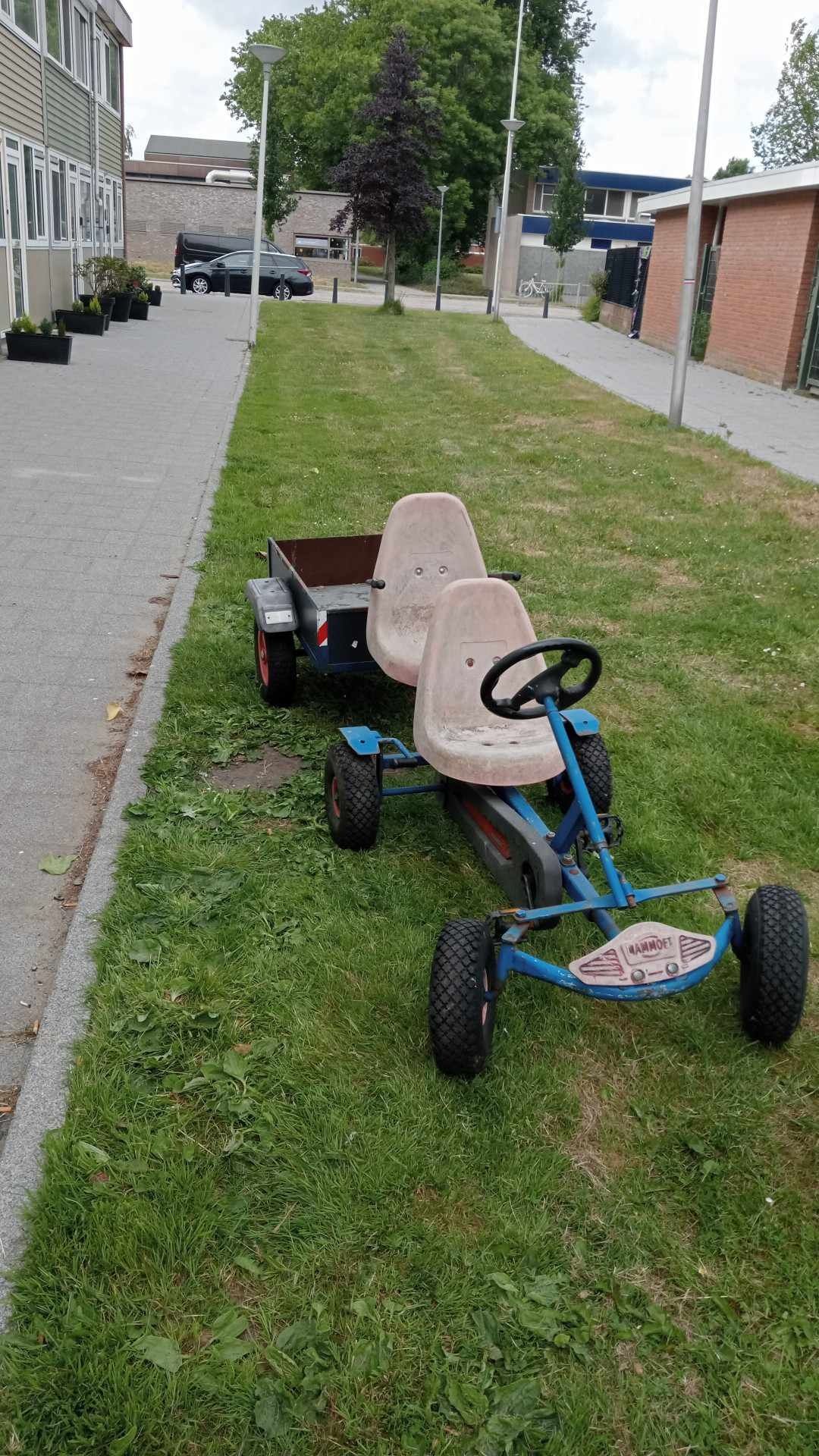 Gokart dwuosobowy +przyczepka