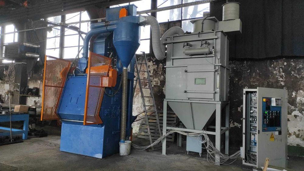 ŚRUTOWNICA BĘBNOWA (tumble belt) – CM L-90 (1998)