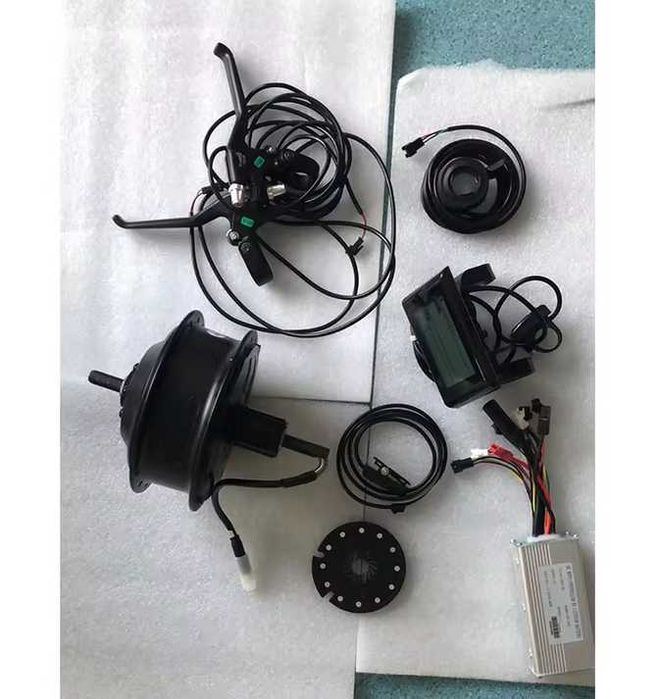 Набор для электровелосипеда MXUS XF15R (касета)- 48V 500W LCD S900