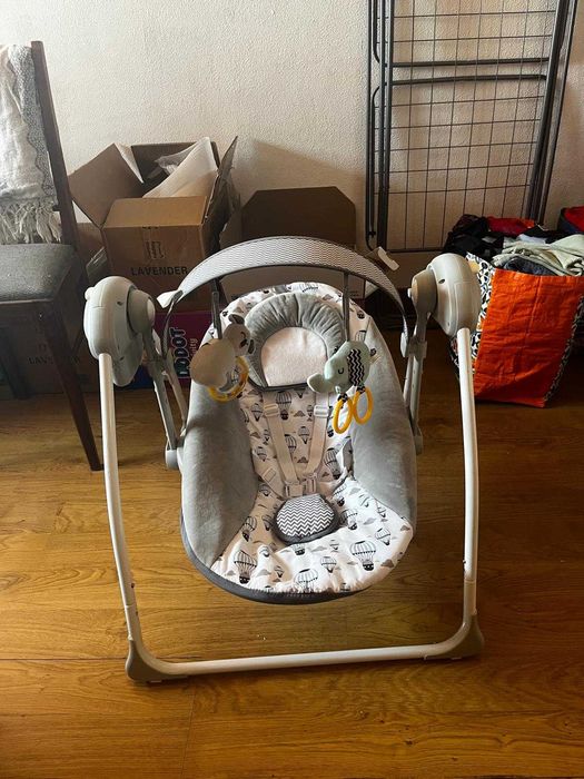 Kinderkraft Flo - Espreguiçadeira para bebés