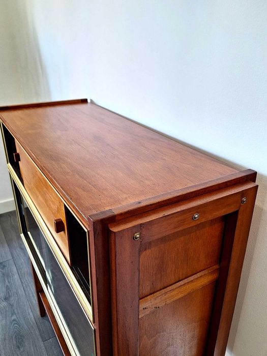 Estante Bar vintage. Vintage Bar Bookcase