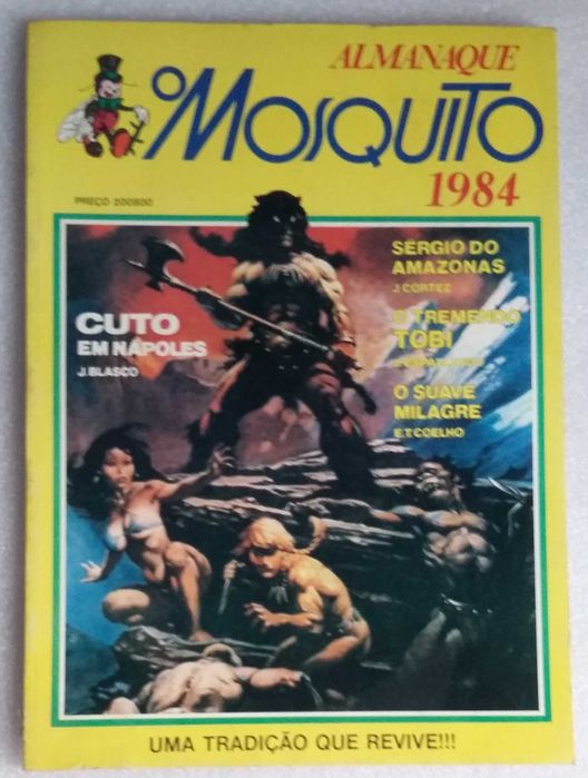 Almanaque O Mosquito 1984 só com histórias completas