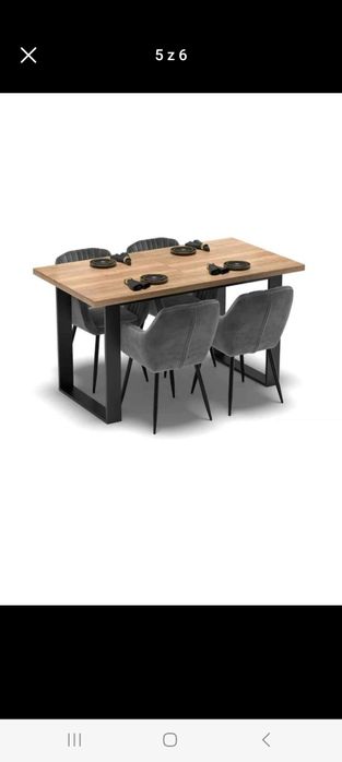 Nowy stół do jadalni, rozsuwany