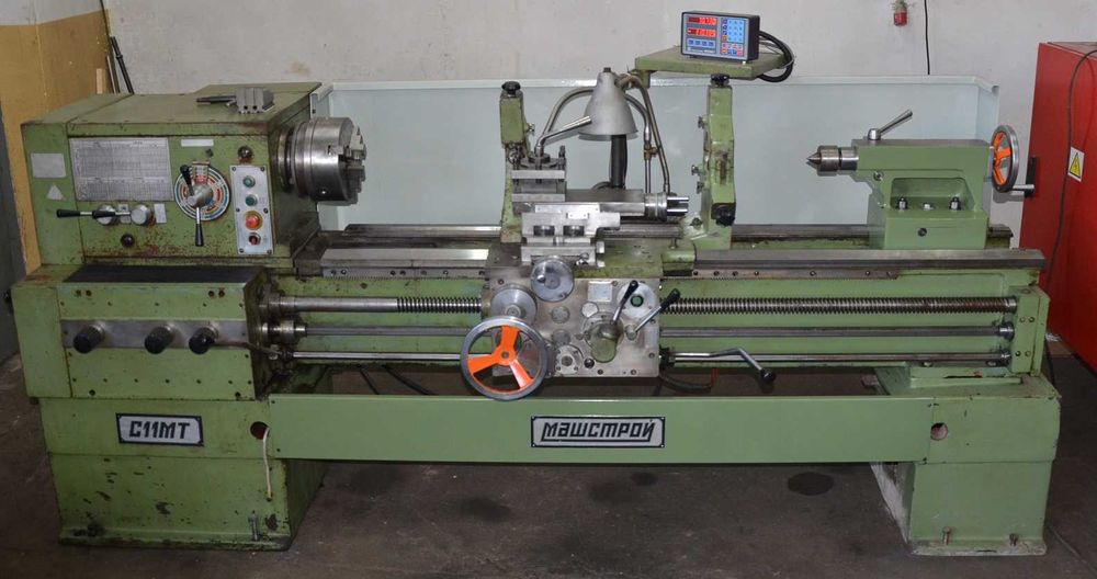 Tokarka Uniwersalna C11 MT x 1500 oryginał 1990r. odczyty mostek