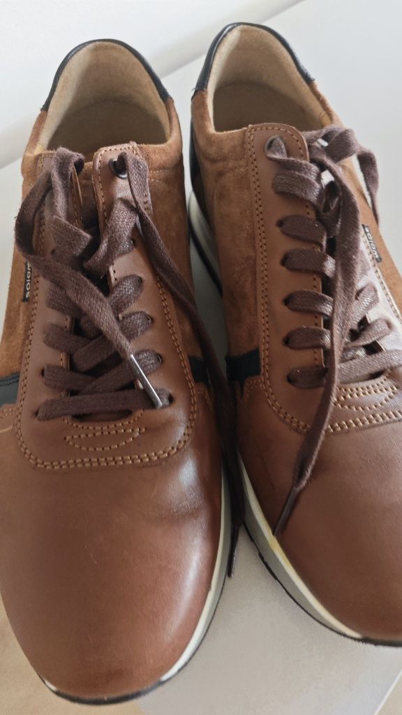 Buty męskie skórzane Wojas półbuty eleganckie sportowe