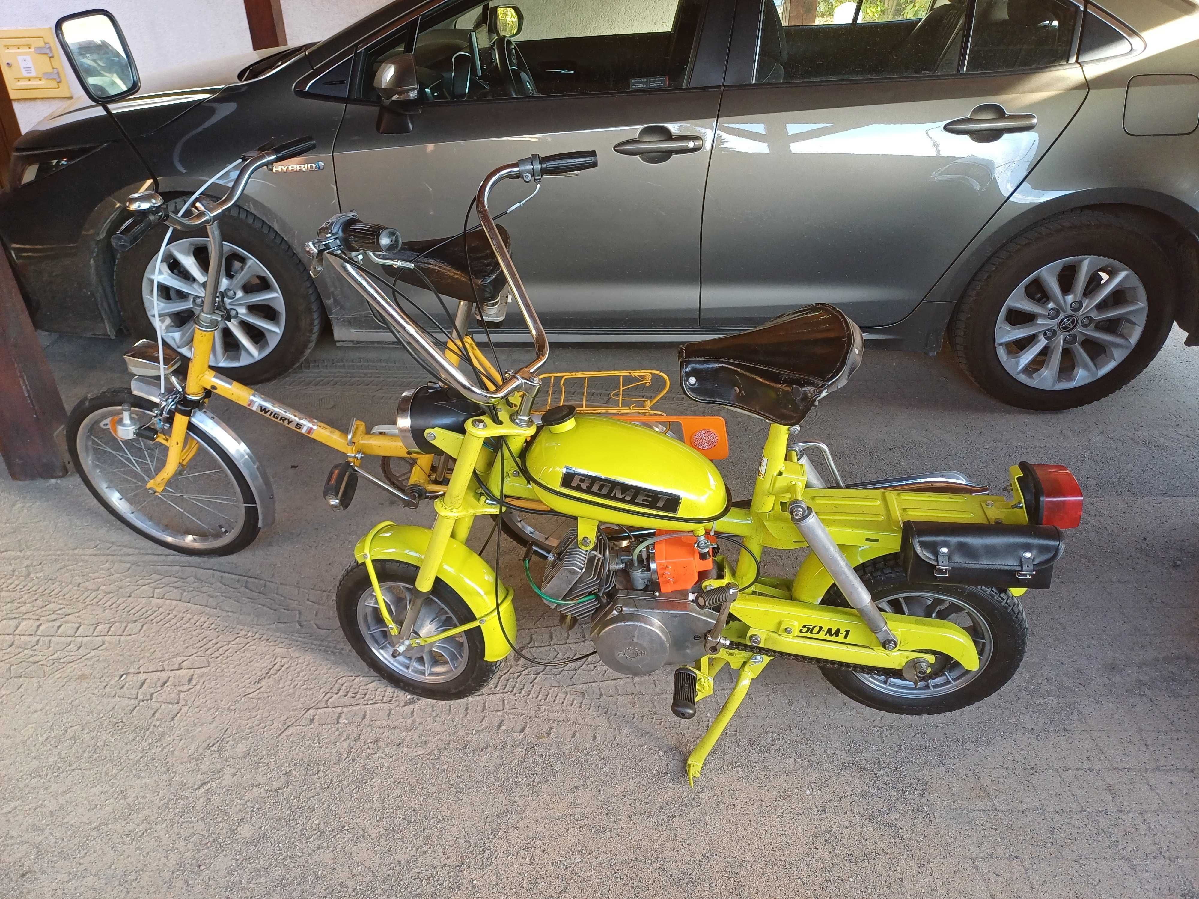 Motorynka m1 zarejestrowana białe tablice orginal