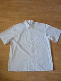Koszula męska gładka biała 46
