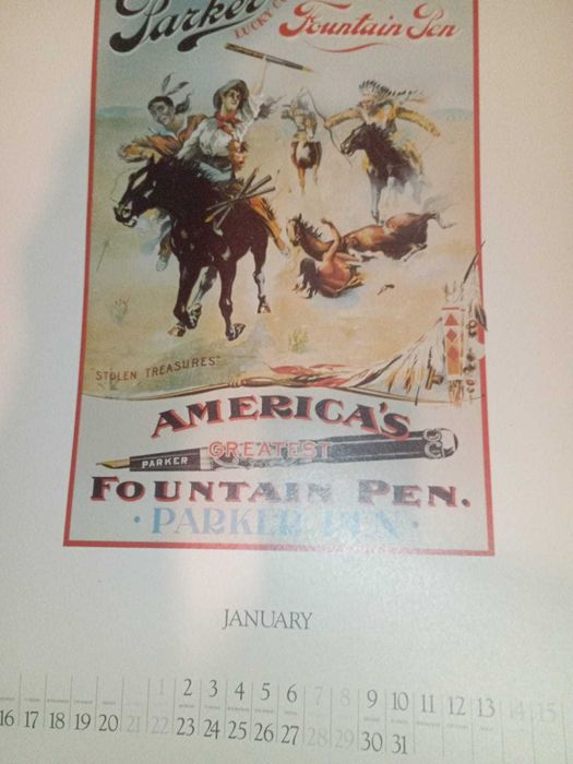 Candelário antigo 1995 completo Parker 60cm