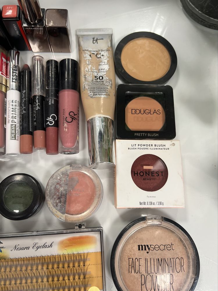 Zestaw kosmwtykow Mac Estee lauder, chanel, sensai, Dior Douglas