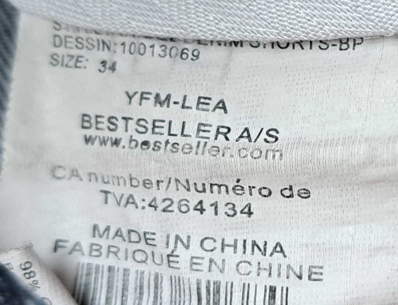 Vero Moda krótkie spodenki jeansy szorty