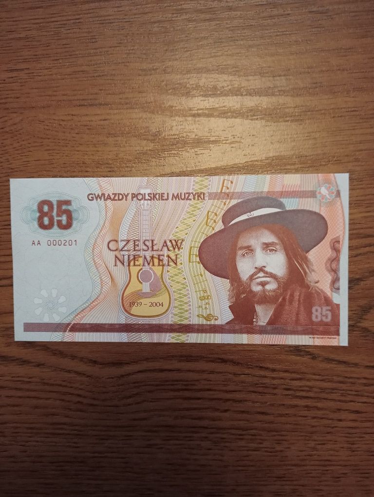 Gwiazdy Polskiej Muzyki Czesław Niemen Seria AA Nakład 350 sztuk