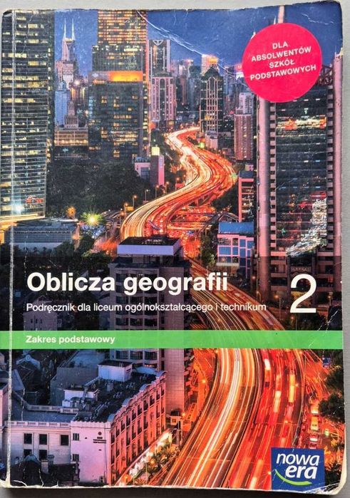 Oblicza geografii - do liceum i technikum, klasa 2, wydanie 2020r.