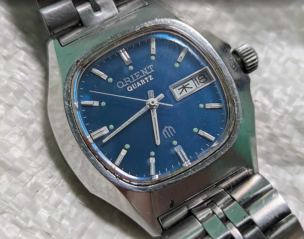 Редкие винтажные оригинальные японские часы Orient . Рабочие