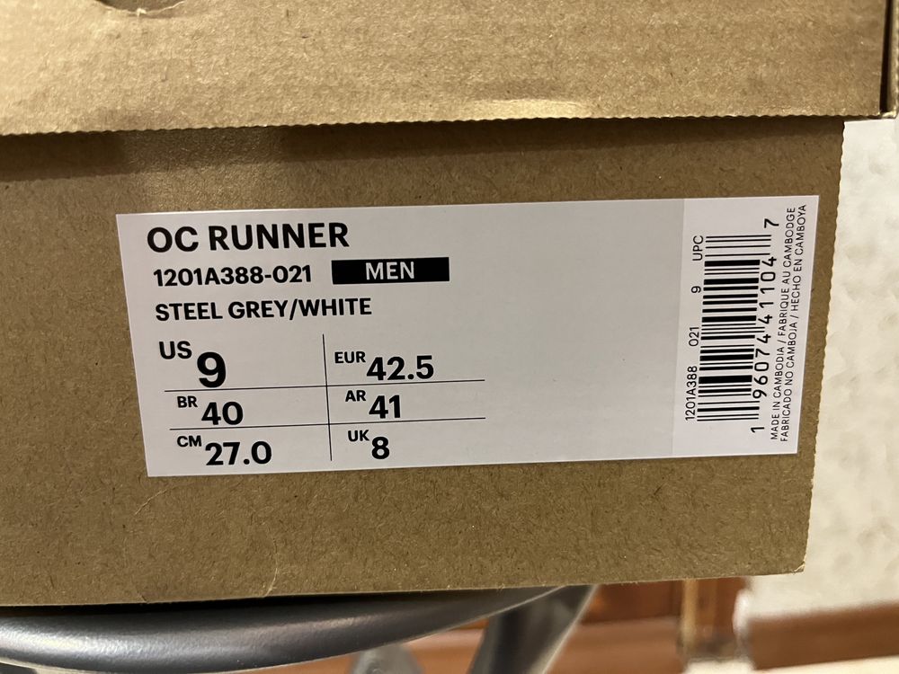 Чоловічі кросівки ASICS Oc Runner 1201A388-021 41 розмір