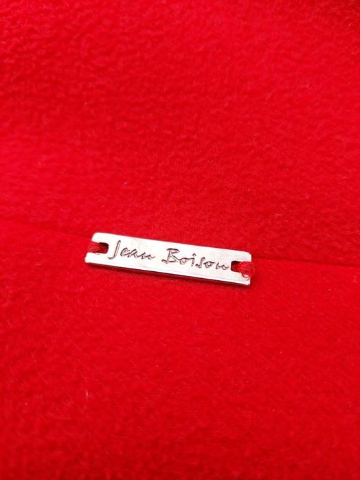 Czerwony płaszcz zapinany na zamek Jean Boison ( rozmiar 10 )