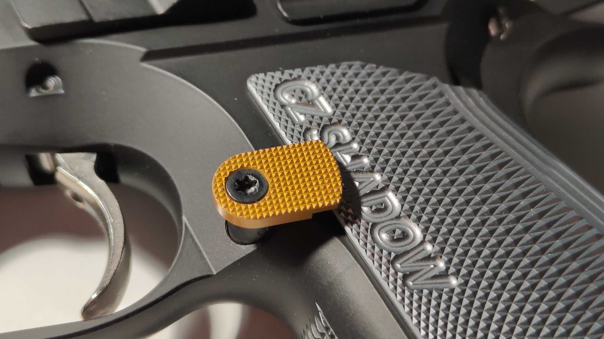 Powiększony przycisk magazynka CZ Shadow 2/ shadow 2 compact