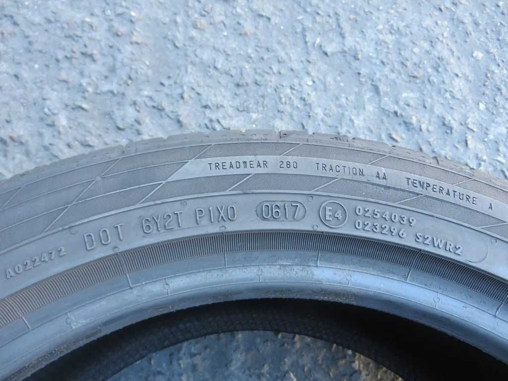 225/45 R17 91V Continental SportContact5 літо 4штуки шини бу