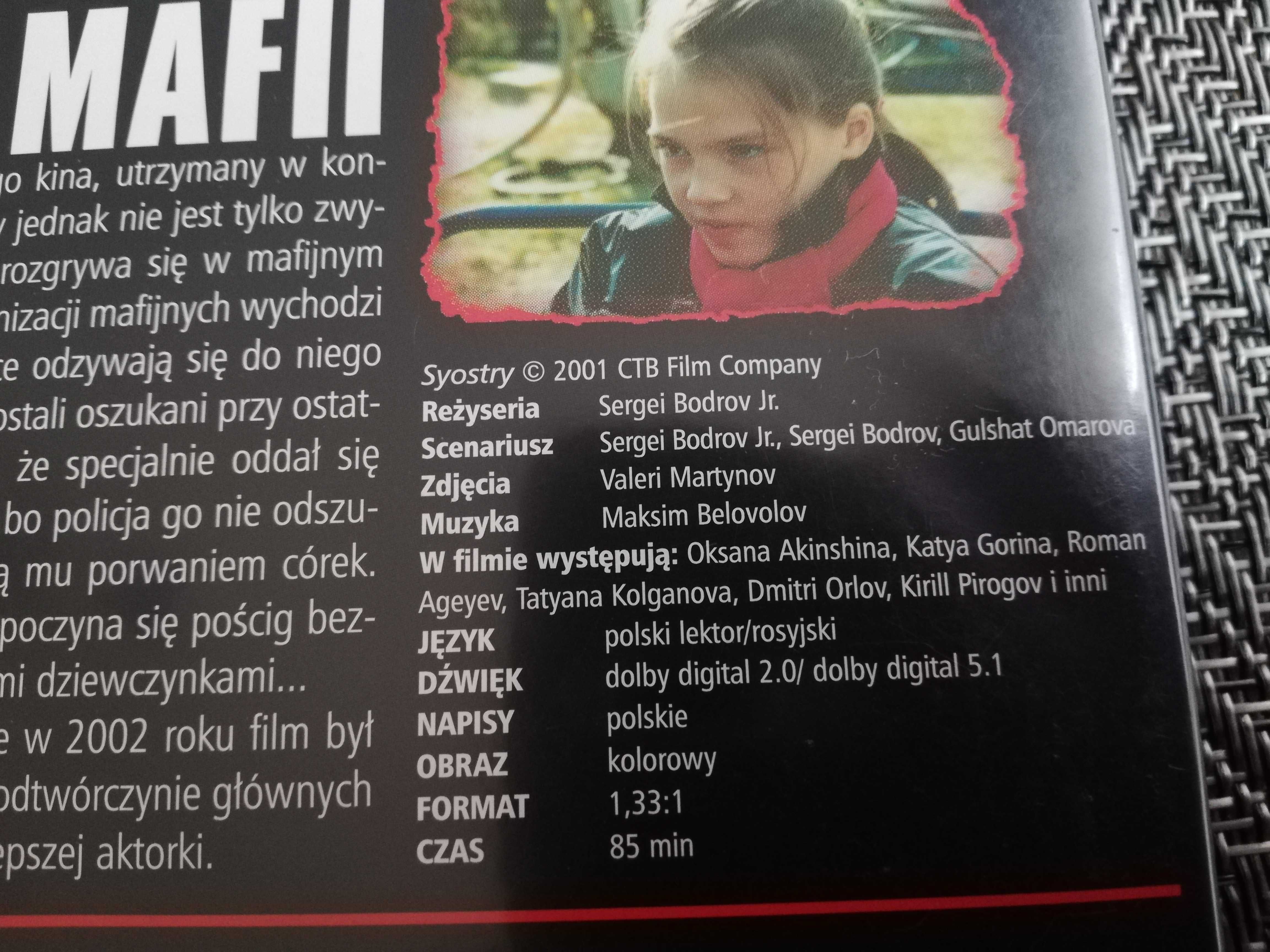 Film DVD - Syostry - Córki mafii - polski lektor