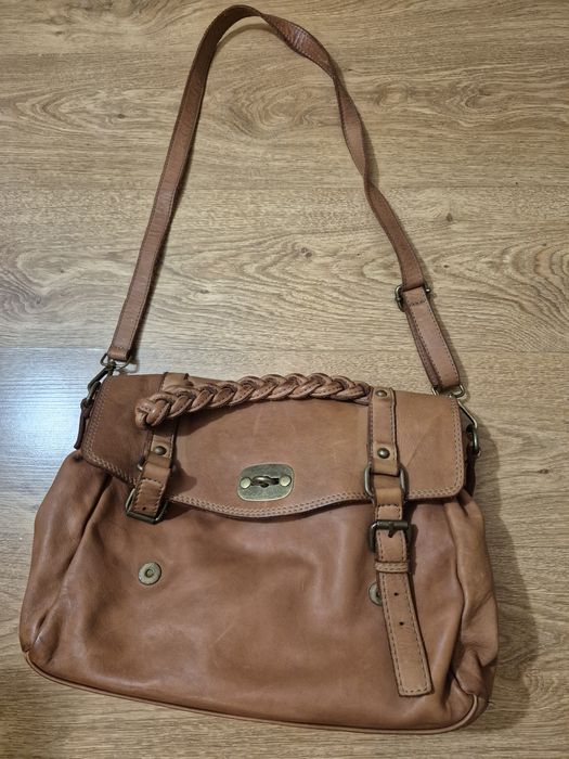 Skórzana torba damska