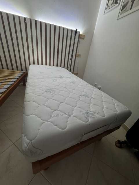 Cama articulada c/colchão como nova tem 3 meses