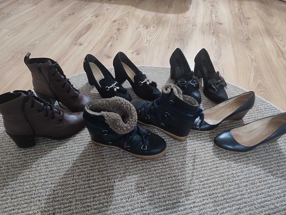 Zestaw super butów skórzanych r.38 Ryłko, Marant, Mex