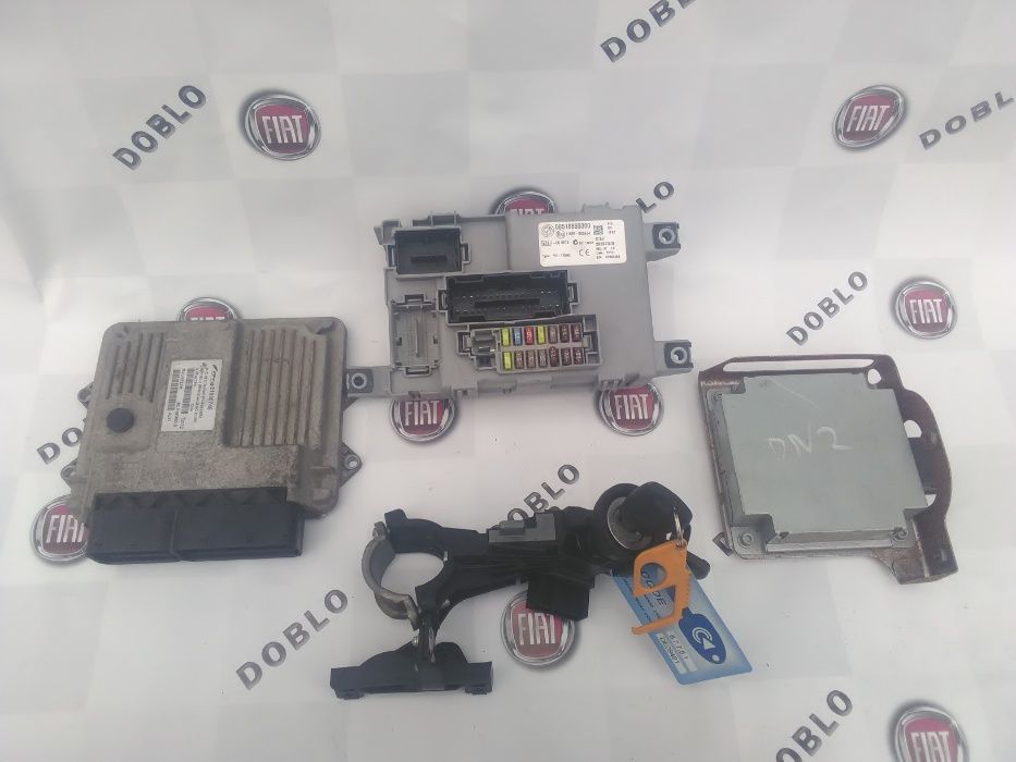 Блок управления двигателем комфорта мозги ЭБУ Добло Doblo Combo комбо