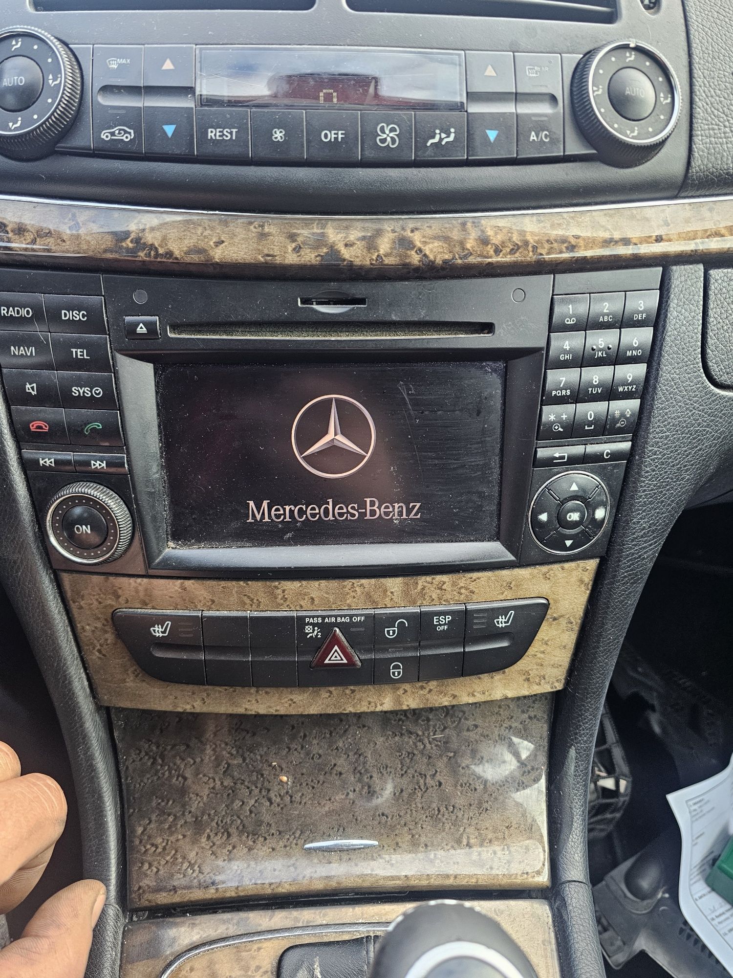 Radio navigacja command Mercedes w211 lift