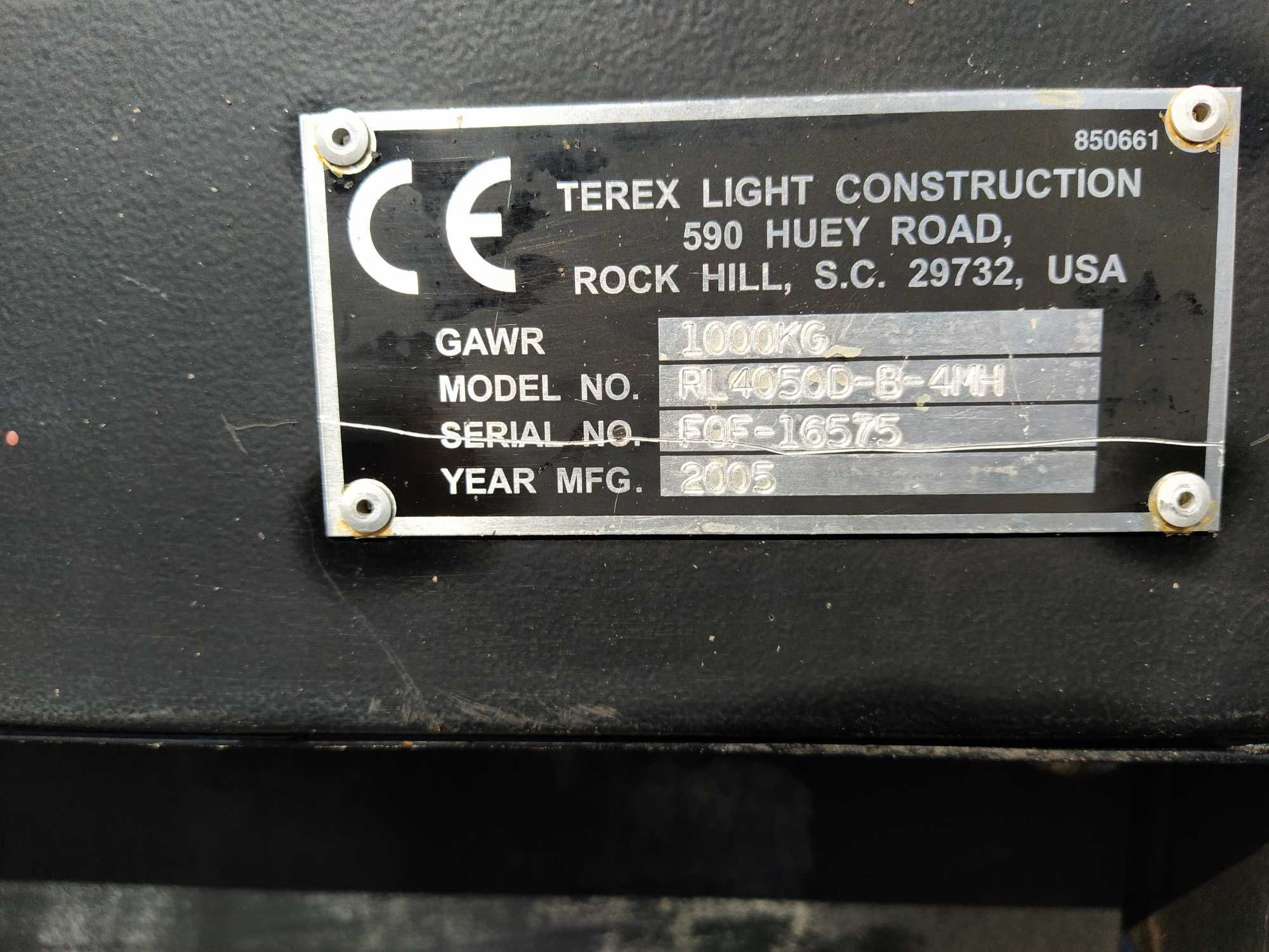 Agregat prądotwórczy "KUBOTA" - "TEREX" z masztem oświetleniowym