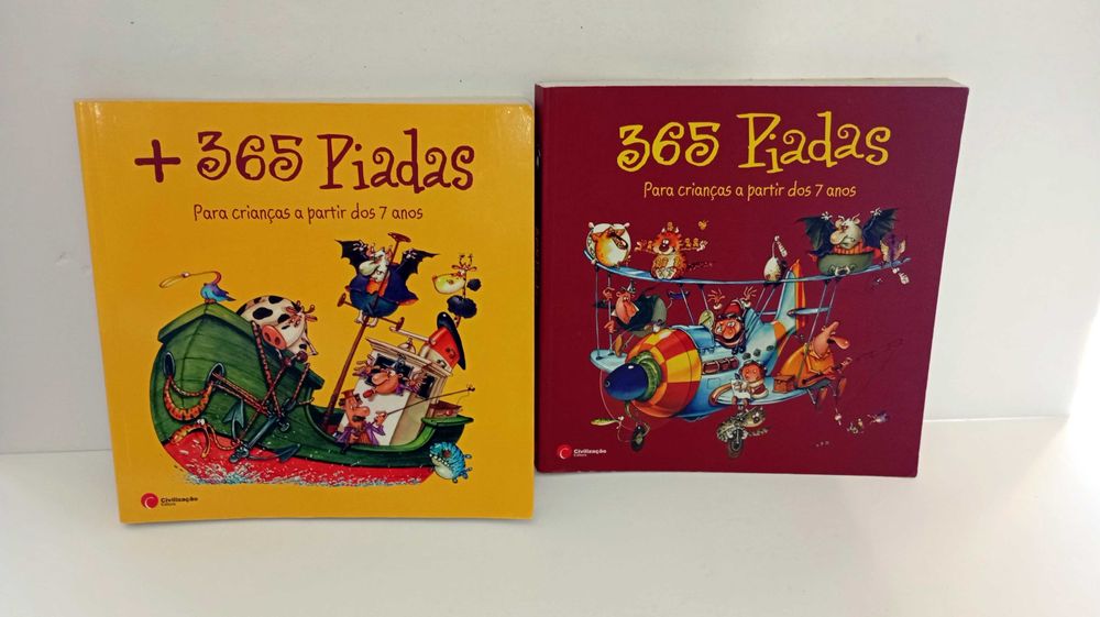 Vários livros de Piadas