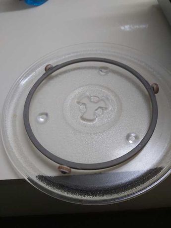Aro de prato de micro-ondas diâmetro 18,90 cm Novo