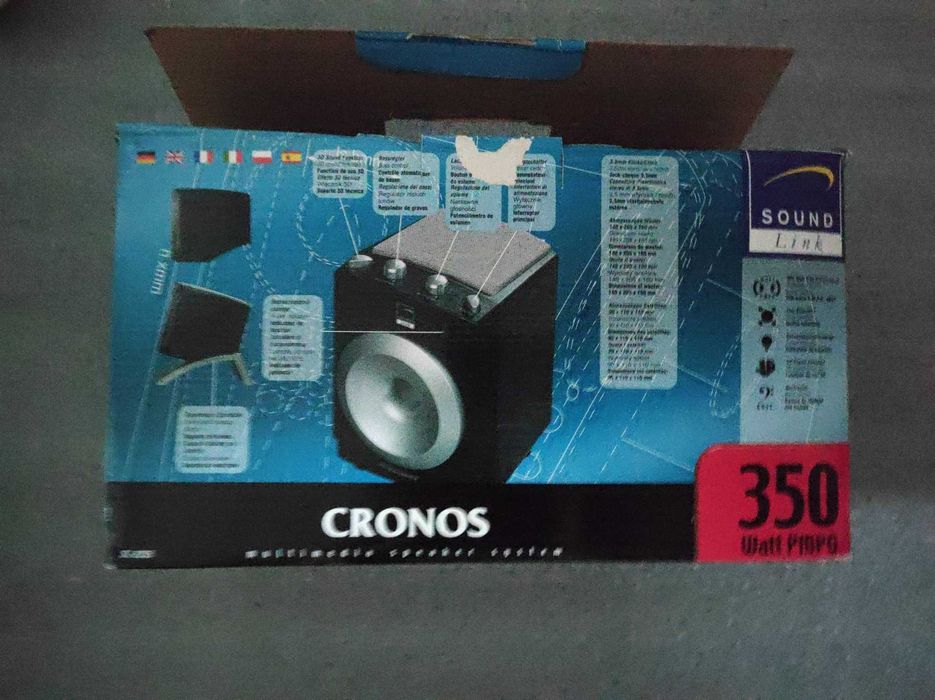 Colunas Sound Link com suporte