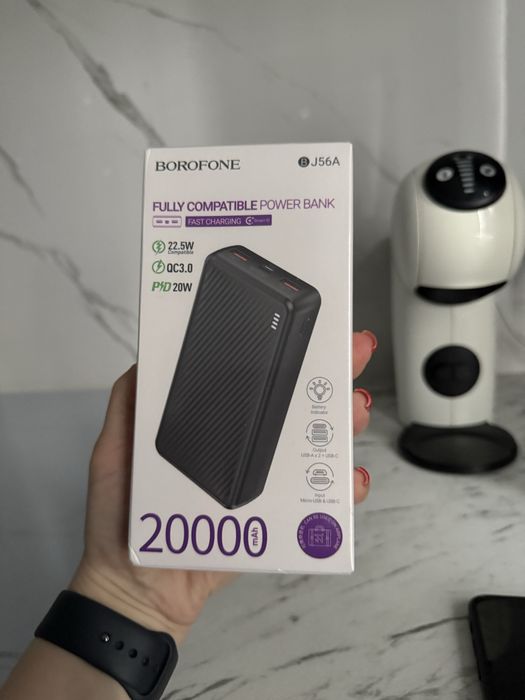 Power bank 20000 mah повер банк Borofone оригінал потужний