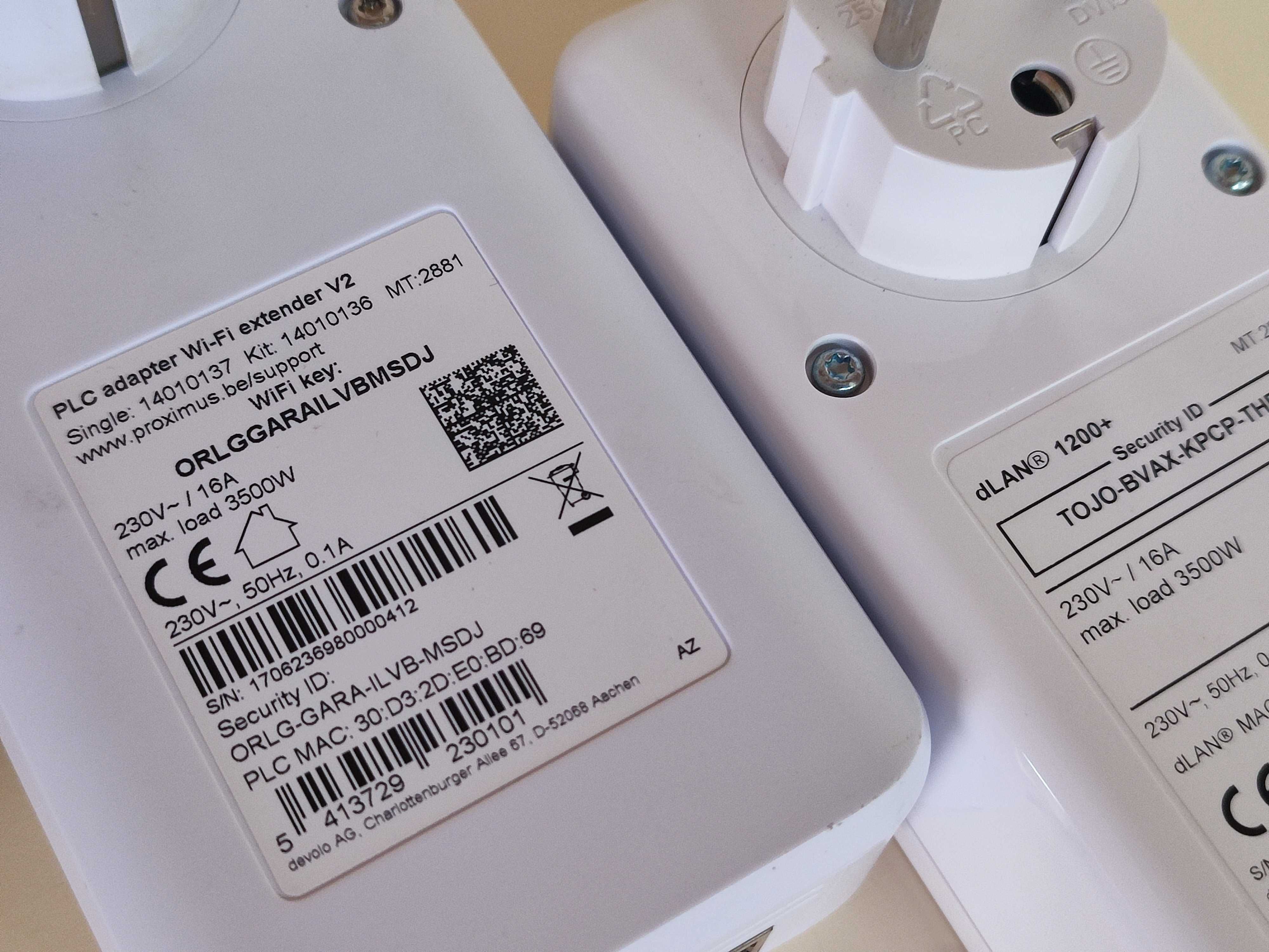 Kit WiFi Devolo Powerline CPL 1200