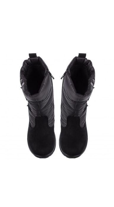 Зимові чобітки чоботи ботинки ecco для дівчинки Зимние сапоги ботинки