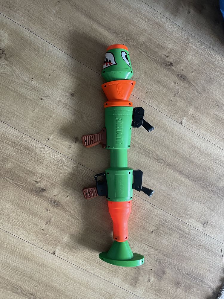 NERF, Fortnite, wyrzutnia, Rusty Rocket, E7511