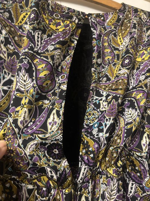 Krotka sukienka , wielokolorowa , kwiaty roz 38/M Zara