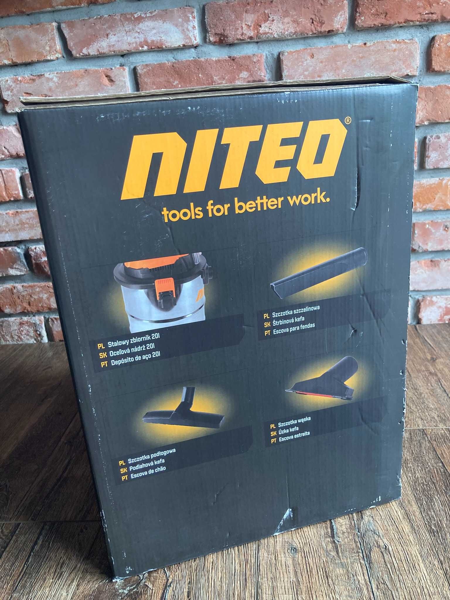 Nowy odkurzacz Niteo akumulatorowy 20v max