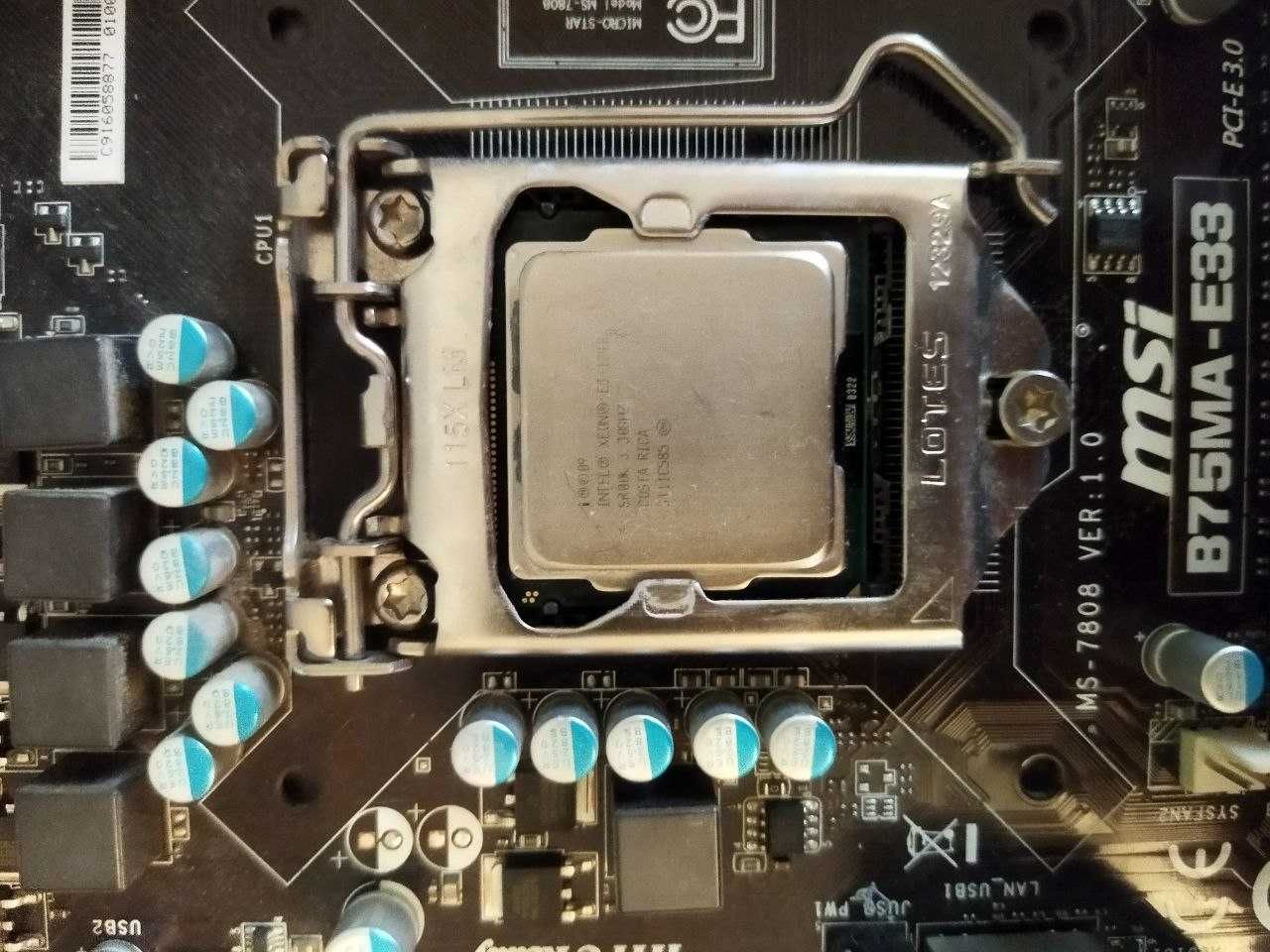 комплект на базі процессора Intel Xeon E3-1240 (аналог Intel i7-2600)